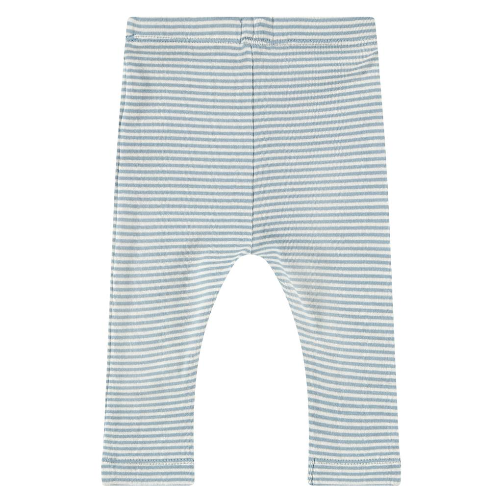 Baby broek gestreept - Lichtgrijs - Modal mix
