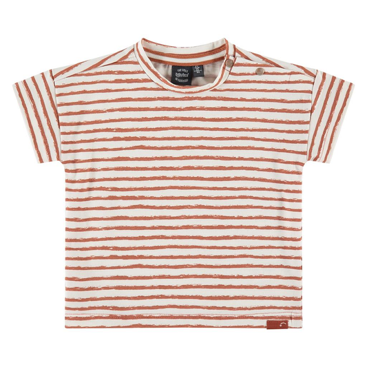 Baby T-shirt gestreept - Terra - Babyface