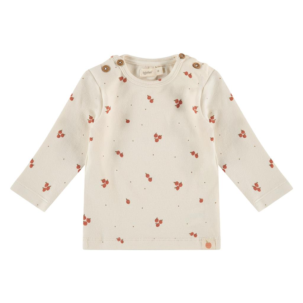 Baby longsleeve fruit - Modal mix - Ecru