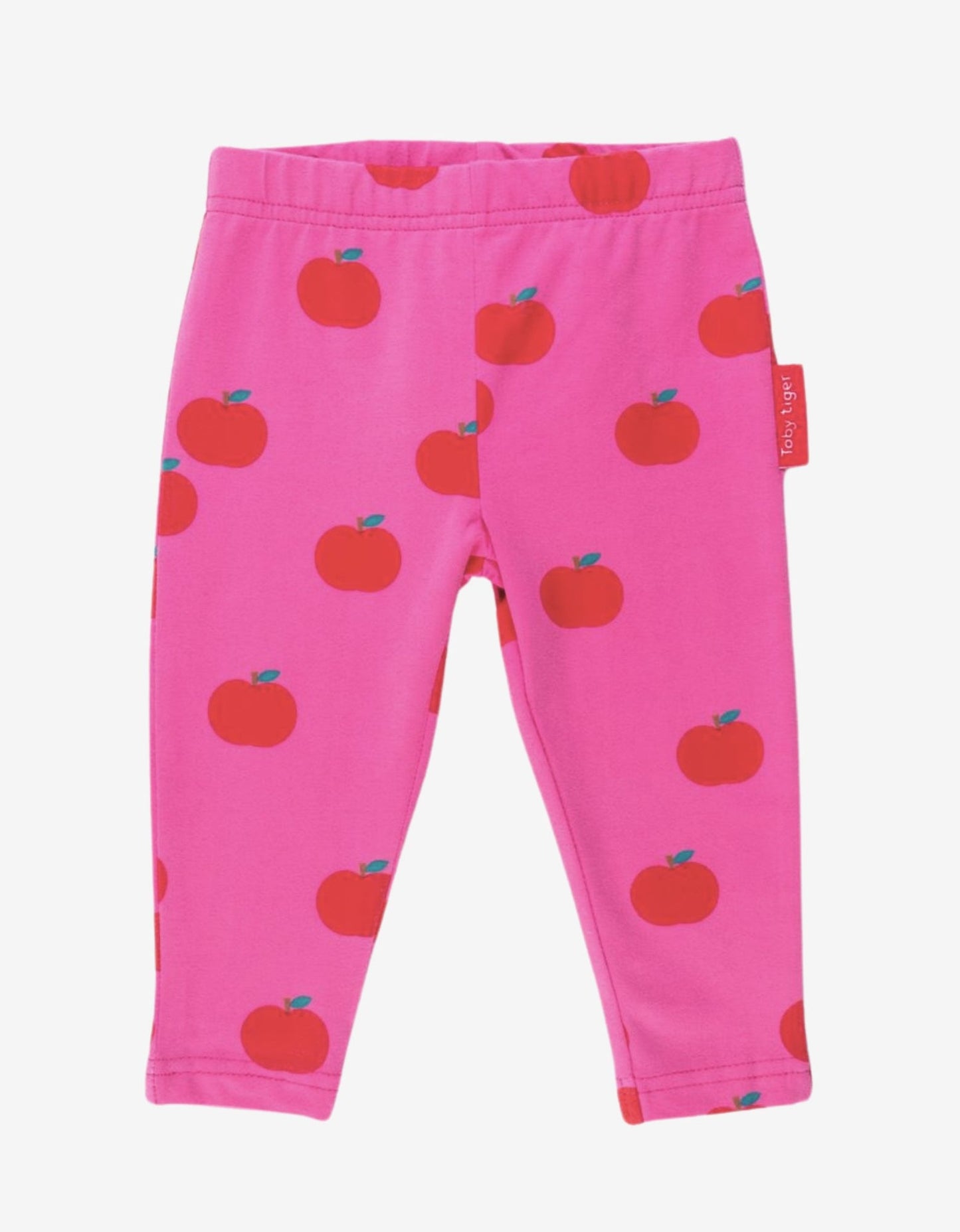 Kinder legging -  appelprint - Biologisch katoen