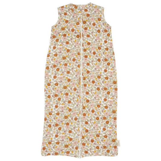 Zomer slaapzak - Hydrofiel jersey - Vintage flower - Maat 90