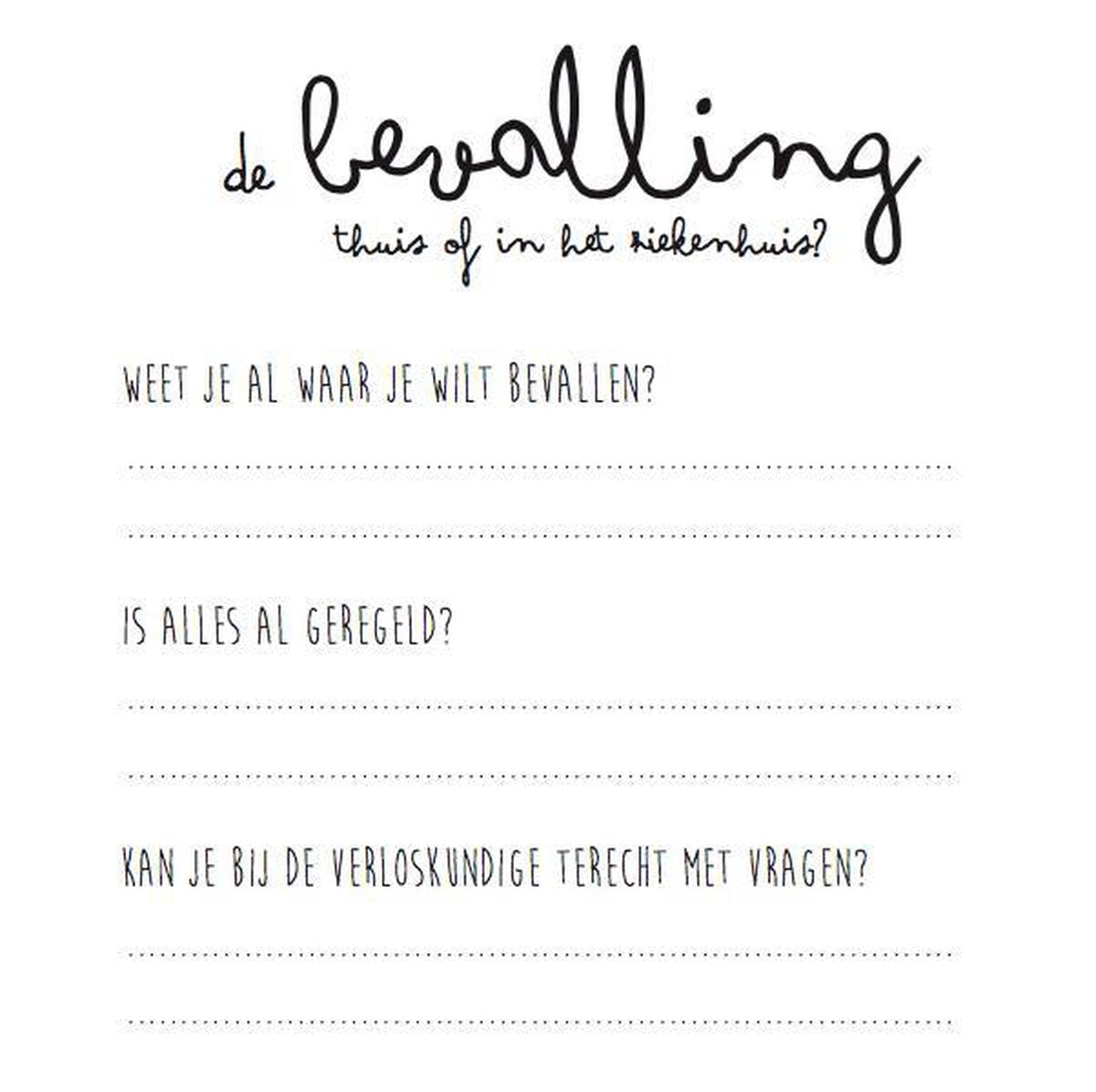 Invulboek - mijn negen maanden boek - pink