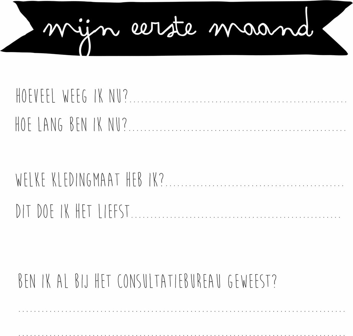 Invulboek - mijn eerste jaar - safari