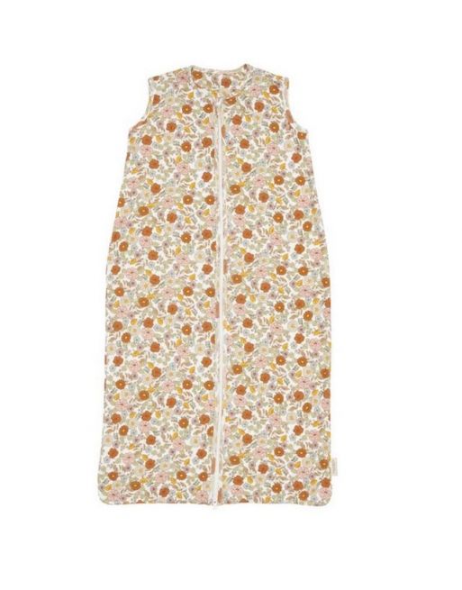 Zomer slaapzak - Hydrofiel jersey - Vintage flower - Maat 70