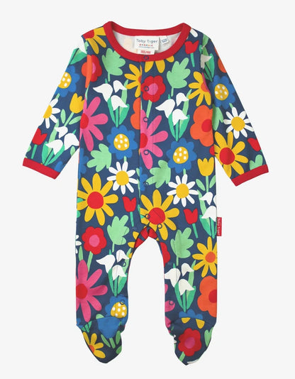 Boxpakje - biologisch katoen - bloemen - multicolor