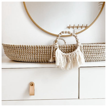 Verschoonmand Macramé - inclusief matras